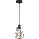 Austere Muselet 1 Light 6 inch Oil Rubbed Bronze Mini Pendant Ceiling Light in Incandescent, Austere