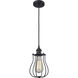 Austere Barrington LED 6 inch Polished Chrome Pendant Ceiling Light in Silver