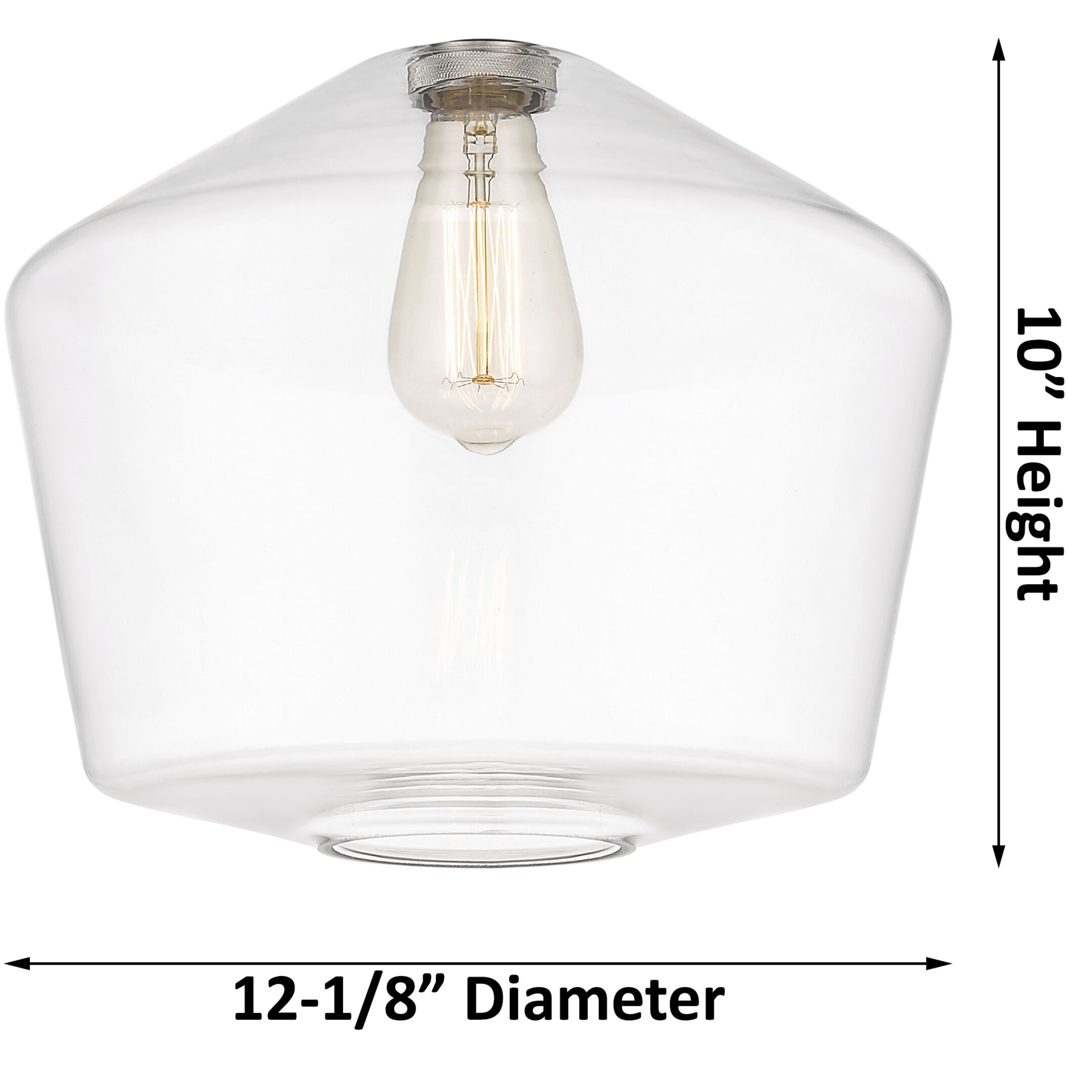 Ballston Cindyrella LED 12 inch Satin Gold Mini Pendant Ceiling Light