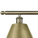 Ballston Cone LED 38.5 inch Antique Brass Island Light Ceiling Light