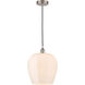 Edison Norfolk 1 Light 12 inch Brushed Satin Nickel Mini Pendant Ceiling Light