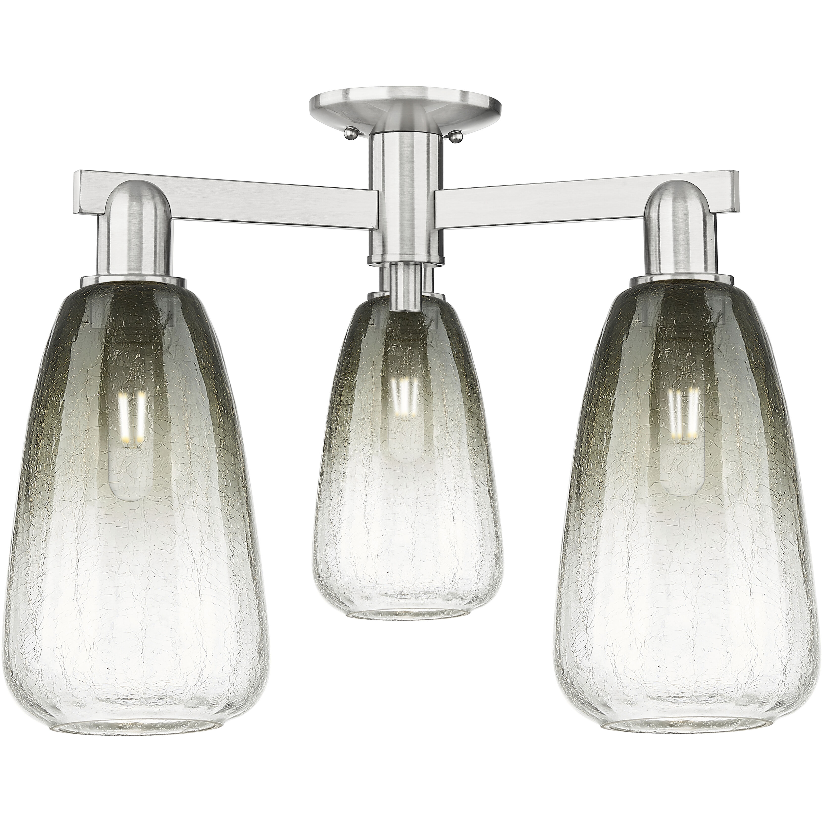 Brookhaven Almond 3 Light 23.50 inch Semi-Flush Mount