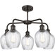 Salina 5 Light 23 inch Oil Rubbed Bronze Chandelier Ceiling Light