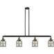 Franklin Restoration Small Bell Cage 4 Light 49.63 inch Island Light
