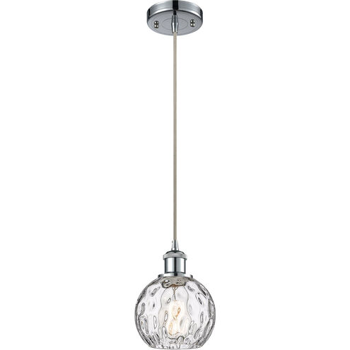 Ballston Athens Water Glass 1 Light 6 inch Polished Chrome Mini Pendant Ceiling Light