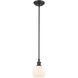 Ballston Concord 1 Light 6 inch Matte Black Mini Pendant Ceiling Light in Incandescent, Matte White