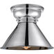 Aditi Briarcliff LED 10 inch Polished Chrome Flush Mount Ceiling Light, Aditi