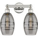 Edison Vaz 2 Light 14.88 inch Polished Nickel Bath Vanity Light Wall Light