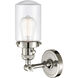 Franklin Restoration Dover LED 5 inch Polished Nickel Sconce Wall Light, Franklin Restoration