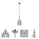 Franklin Restoration Stanton LED 6 inch Polished Chrome Mini Pendant Ceiling Light, Franklin Restoration
