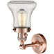 Franklin Restoration Bellmont LED 6.5 inch Antique Copper Sconce Wall Light, Franklin Restoration