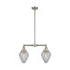 Franklin Restoration Geneseo LED 21 inch Brushed Satin Nickel Chandelier Ceiling Light, Franklin Restoration