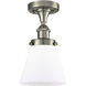 Cone 1 Light 6.50 inch Semi-Flush Mount