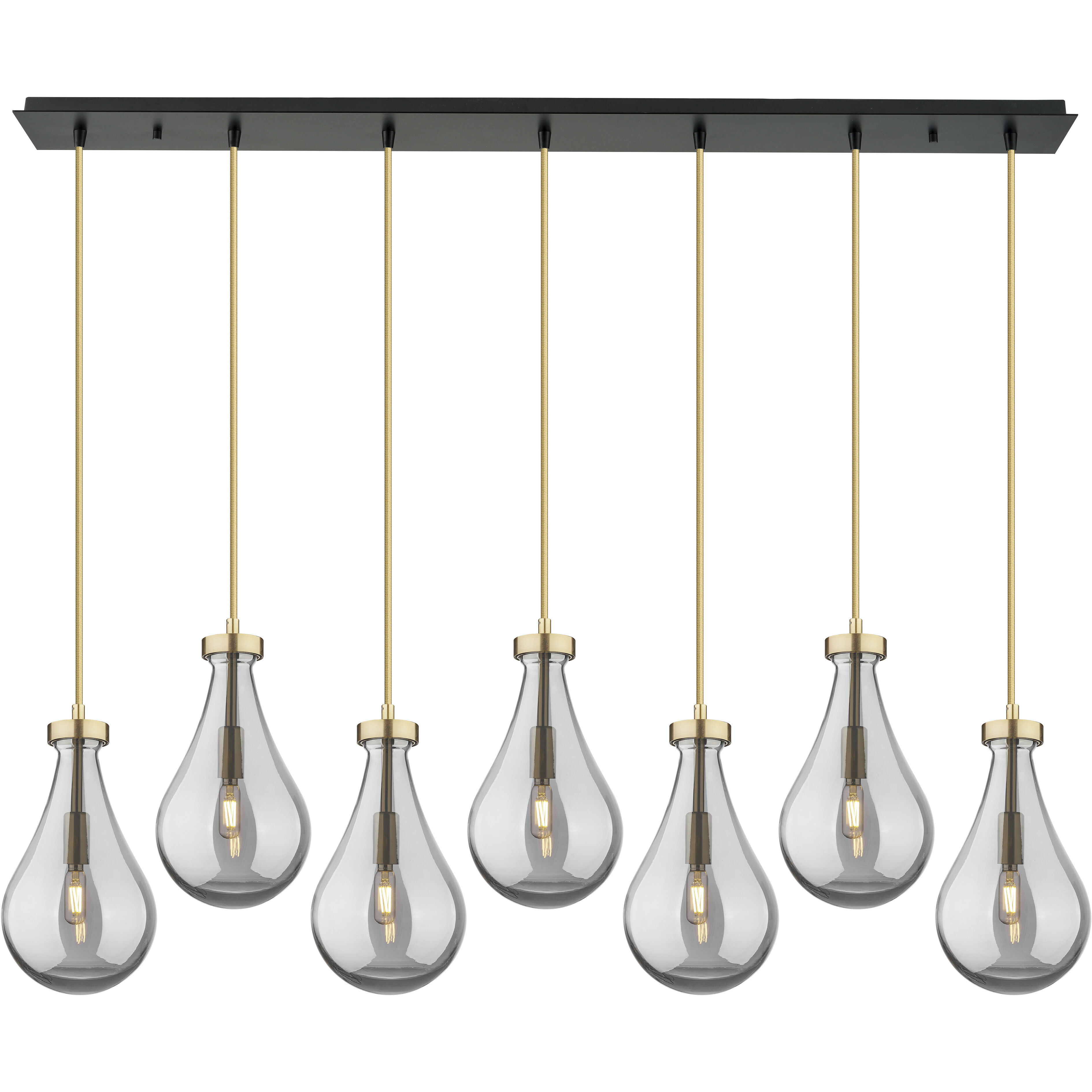 Owego 7 Light 36.63 inch Island Light