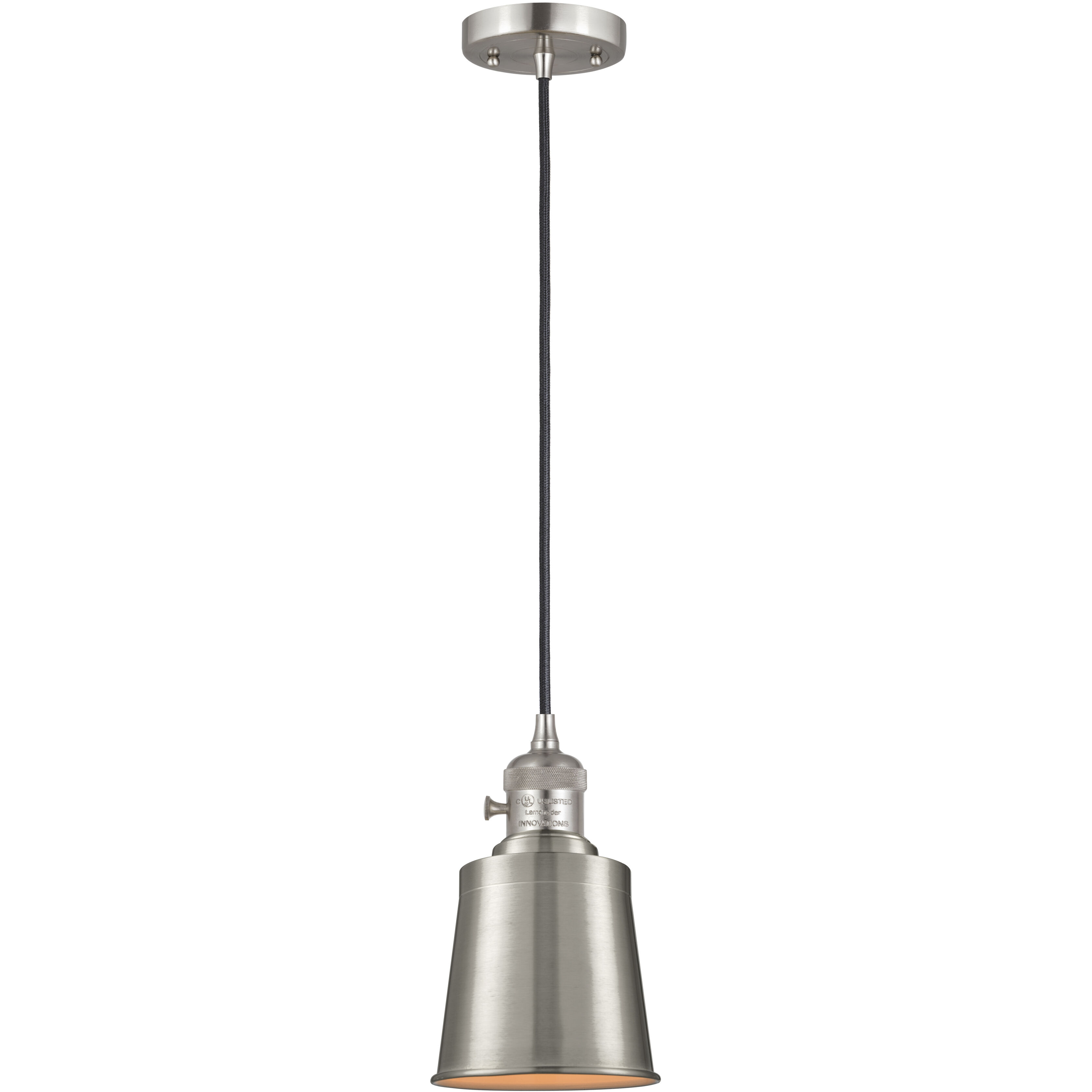 Franklin Restoration Addison 1 Light 5.25 inch Mini Pendant