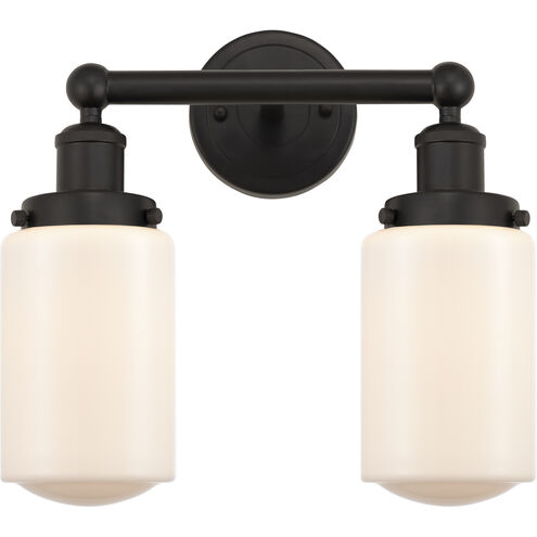 Dover 2 Light 15.5 inch Oil Rubbed Bronze Bath Vanity Light Wall Light