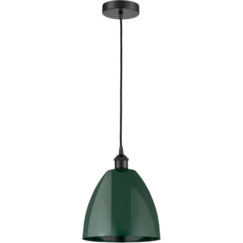 Edison Plymouth Dome 1 Light 9 inch Antique Copper Mini Pendant Ceiling Light