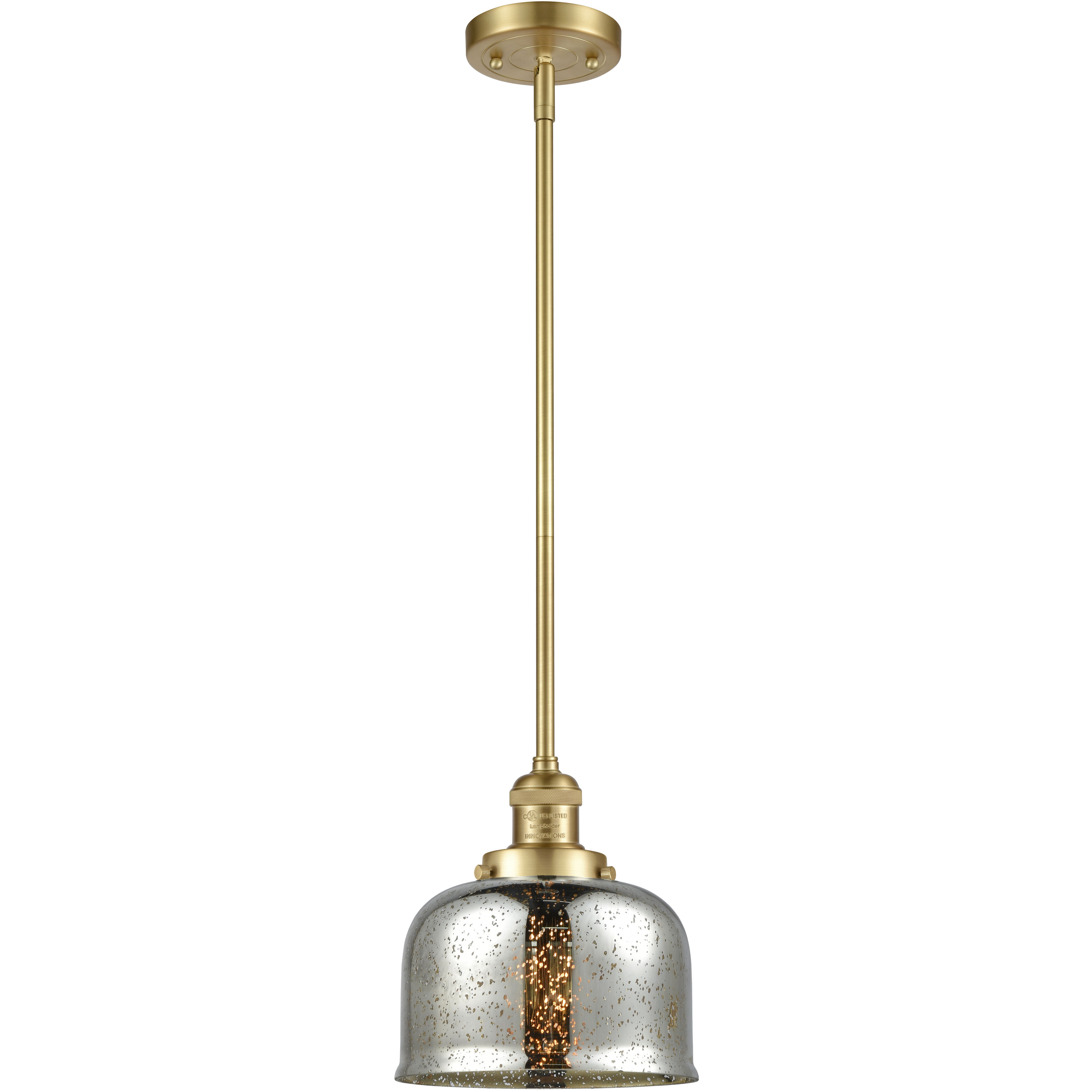 Franklin Restoration Bell 1 Light 8.00 inch Mini Pendant