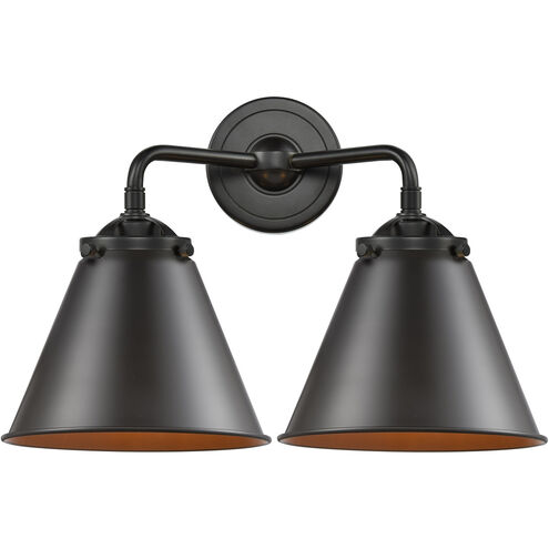Nouveau Appalachian 2 Light 16 inch Oil Rubbed Bronze Bath Vanity Light Wall Light, Nouveau
