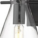 Auralume Colden LED 15 inch Matte Black Bath Vanity Light Wall Light