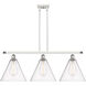 Ballston Ballston Cone 3 Light 38.50 inch Island Light