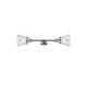 Franklin Restoration Small Cone 2 Light 6.25 inch Bathroom Vanity Light