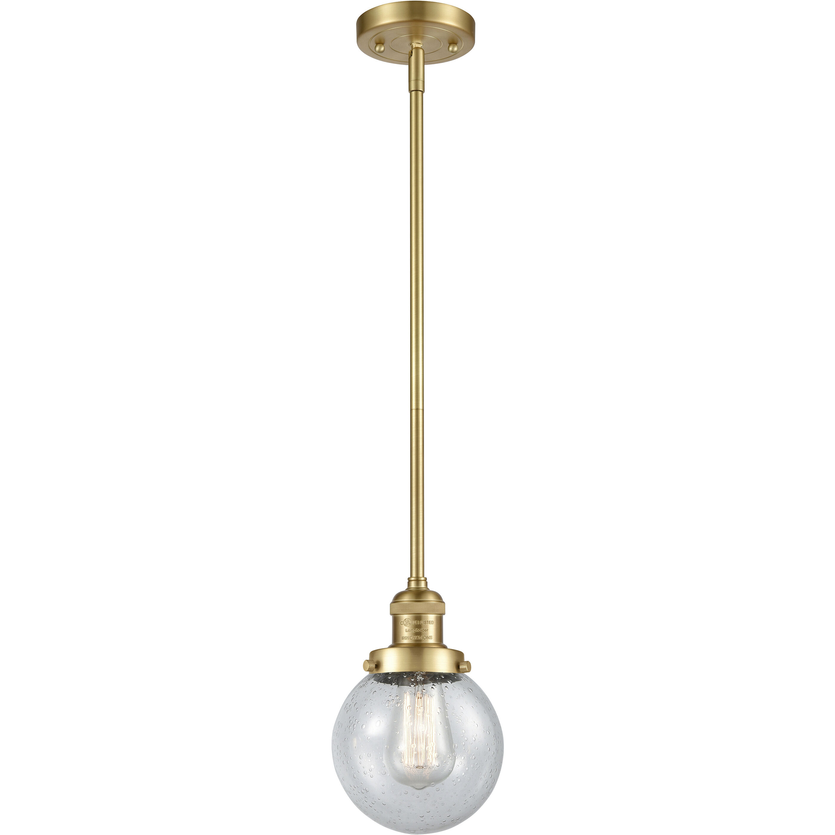 Franklin Restoration Beacon 1 Light 6.00 inch Mini Pendant