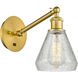Ballston Conesus 1 Light 6 inch Satin Gold Sconce Wall Light