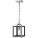 Wiscoy 1 Light 8 inch Black Polished Nickel Pendant Ceiling Light