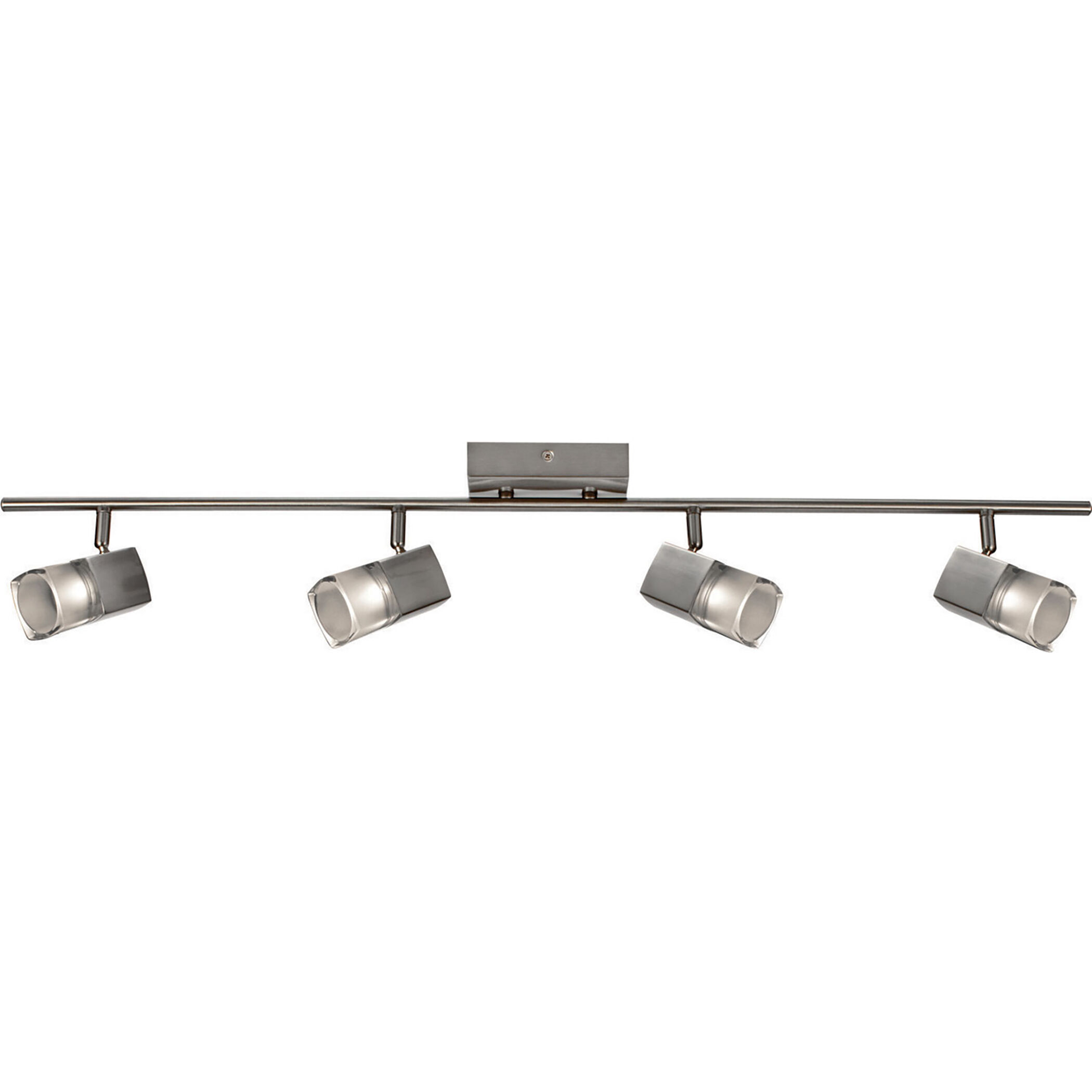 Metro 1 Light 120V Satin Nickel Fixed Rail Ceiling Light