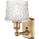 Ballston Niagra 1 Light 7 inch Brushed Brass Sconce Wall Light, Ballston