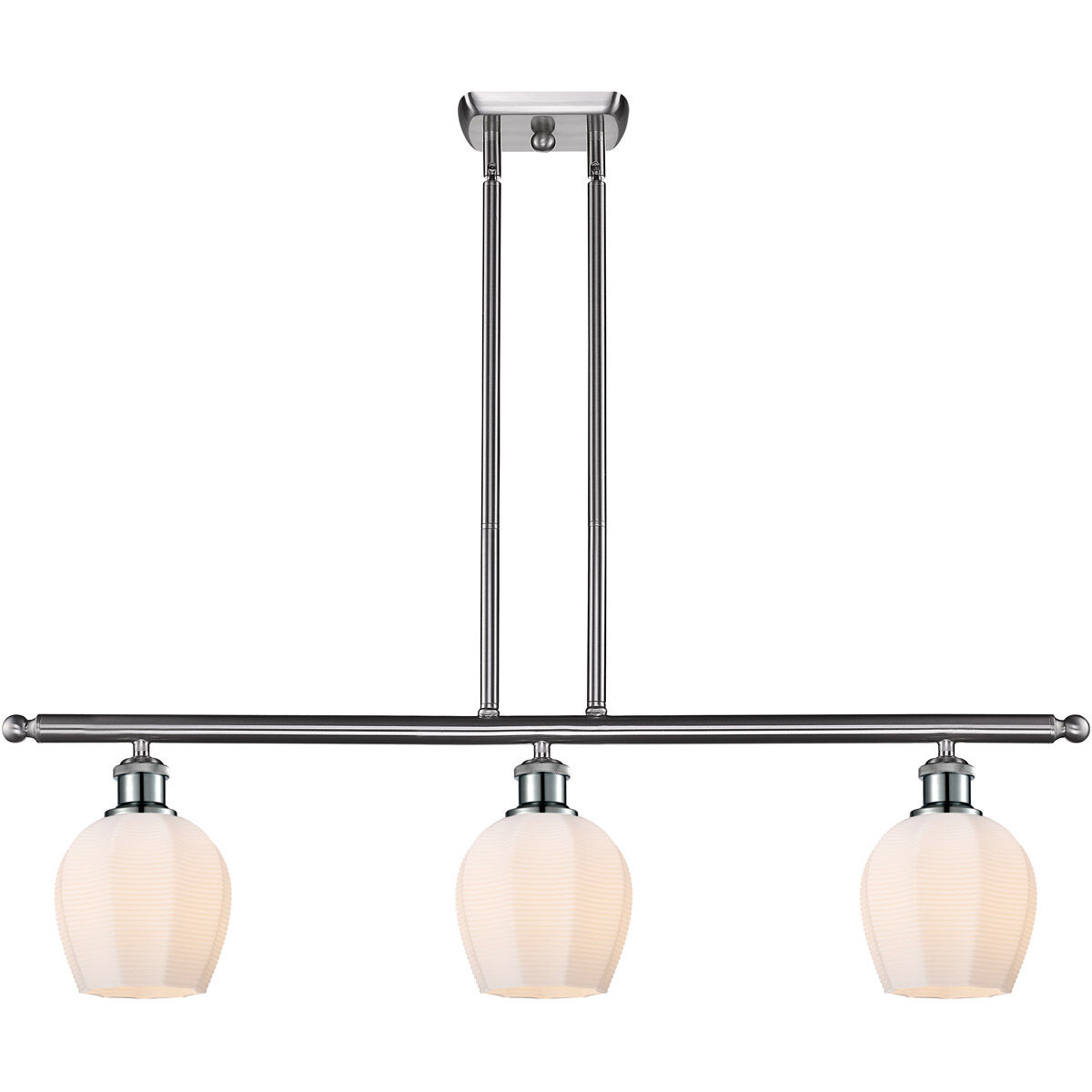 Ballston Norfolk 3 Light 36.00 inch Island Light