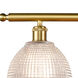 Ballston Arietta 3 Light 36 inch Satin Gold Island Light Ceiling Light, Ballston