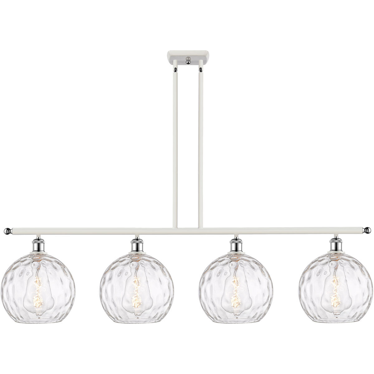 Ballston Athens Water Glass 4 Light 48.25 inch Island Light