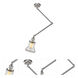 Bellmont LED 14 inch Satin Nickel Flush Mount Ceiling Light in Brushed Satin Nickel, Franklin Restoration