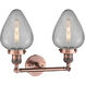 Franklin Restoration Geneseo 2 Light 17 inch Antique Copper Bath Vanity Light Wall Light, Franklin Restoration