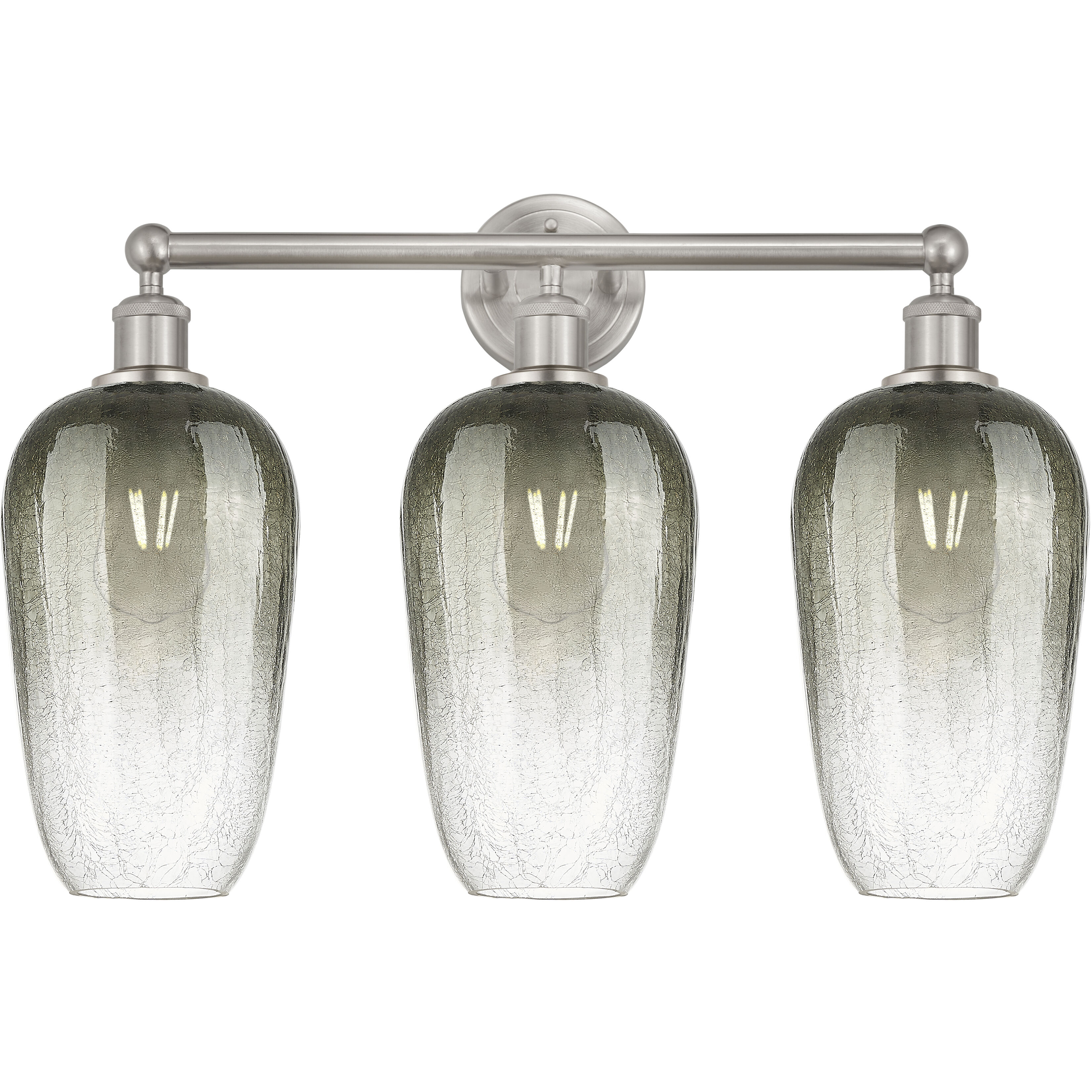 Edison Brookhaven Flute 3 Light 25.00 inch Bathroom Vanity Light