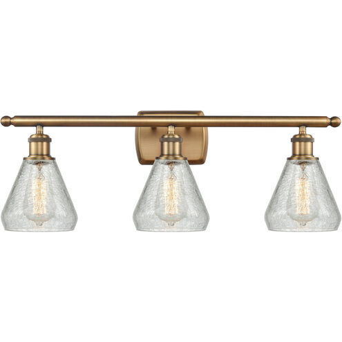 Ballston Conesus LED 26 inch Brushed Brass Bath Vanity Light Wall Light, Ballston