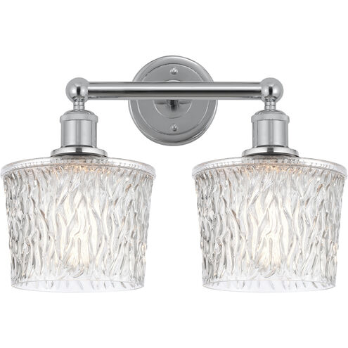 Edison Niagra 2 Light 16 inch Polished Chrome Bath Vanity Light Wall Light