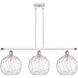 Ballston Athens Water Glass 3 Light 36.50 inch Island Light
