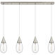 Malone 4 Light 49.75 inch Island Light