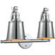 Franklin Restoration Addison 2 Light 18 inch Polished Chrome Bath Vanity Light Wall Light, Franklin Restoration