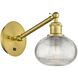 Ballston Ithaca 1 Light 6 inch Satin Gold Sconce Wall Light