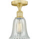 Hanover 1 Light 6.25 inch Flush Mount