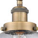 Franklin Restoration Beacon 1 Light 8 inch Brushed Brass Sconce Wall Light