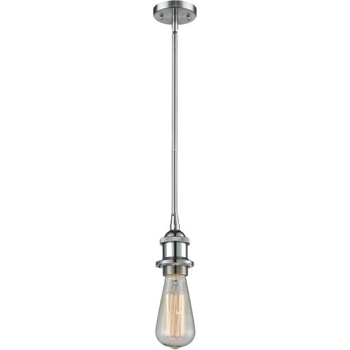 Ballston Bare Bulb LED 4.5 inch Polished Chrome Pendant Ceiling Light, Ballston