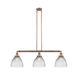 Franklin Restoration Seneca Falls LED 39 inch Antique Copper Island Light Ceiling Light, Franklin Restoration