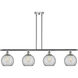 Ballston Farmhouse Chicken Wire LED 48 inch Polished Chrome Island Light Ceiling Light, Ballston