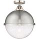 Nouveau 2 Hampden 1 Light 12.88 inch Semi-Flush Mount