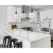 Ballston Concord 1 Light 8 inch Matte Black Mini Pendant Ceiling Light in Incandescent, Seedy Glass